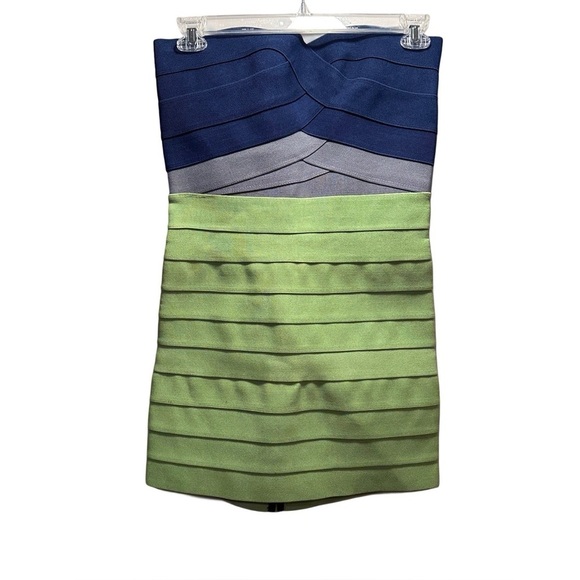 Pleasure Doing Business Bandage Evening Dress in NavyGhostApple Size L Large NWT - Picture 4 of 16